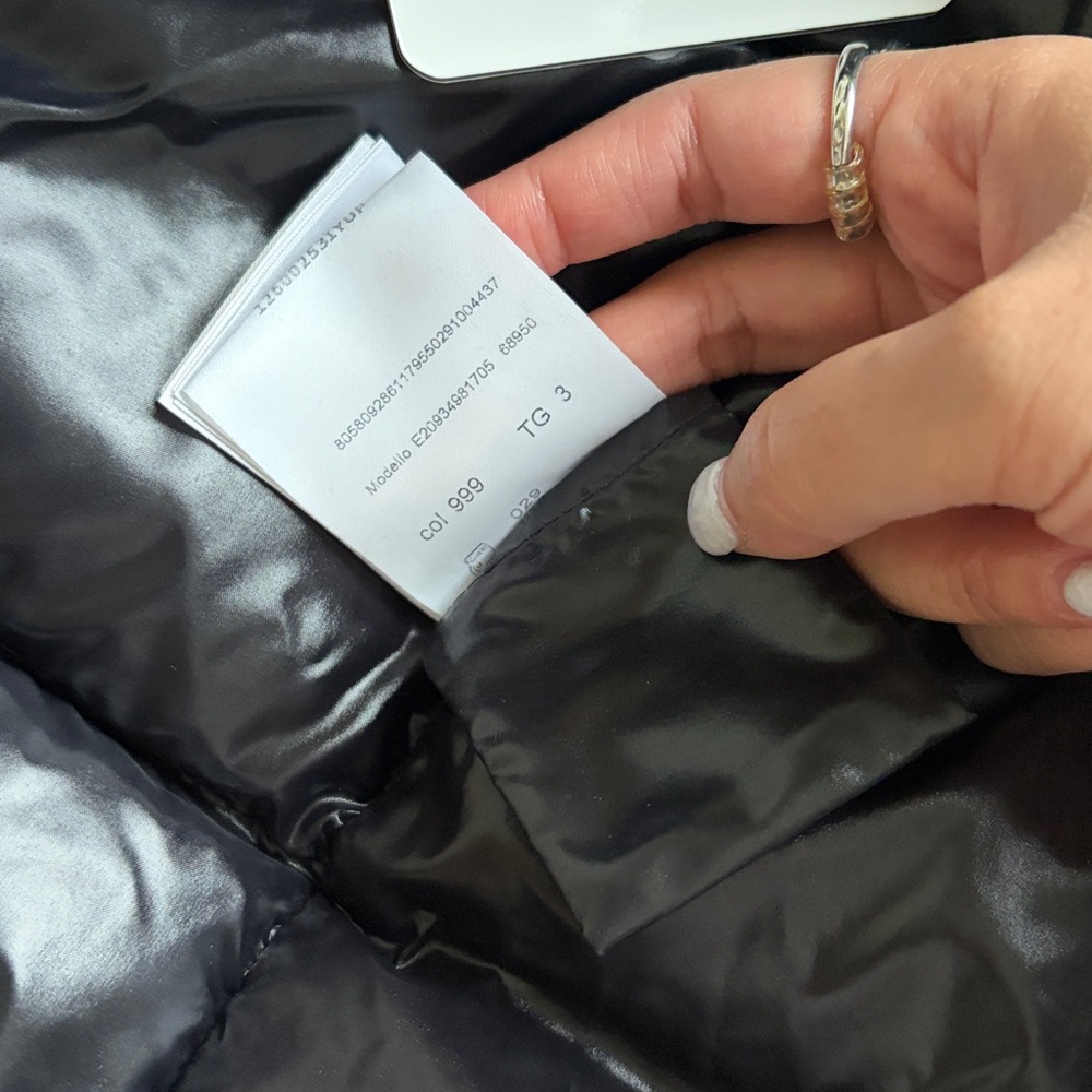 Moncler Puffer Down Long Jacket- Black - Picture 13 of 15